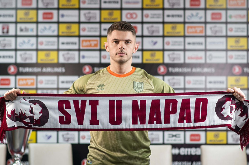 Radović je posljednju epizodu imao u Liepaji (Foto: FK Sarajevo)