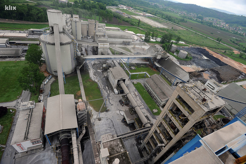 Postrojenja Fabrike cementa u Lukavcu (Foto: Arhiv/Klix.ba)