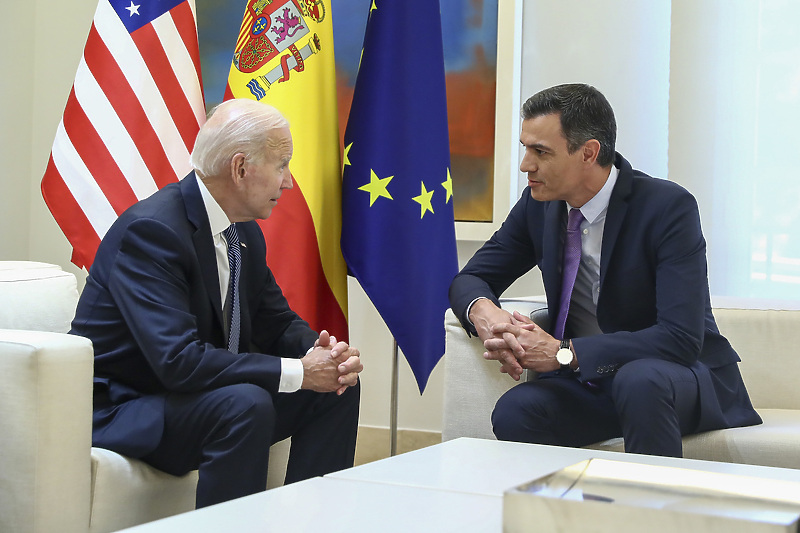 Joe Biden i Pedro Sanchez (Foto: EPA-EFE)