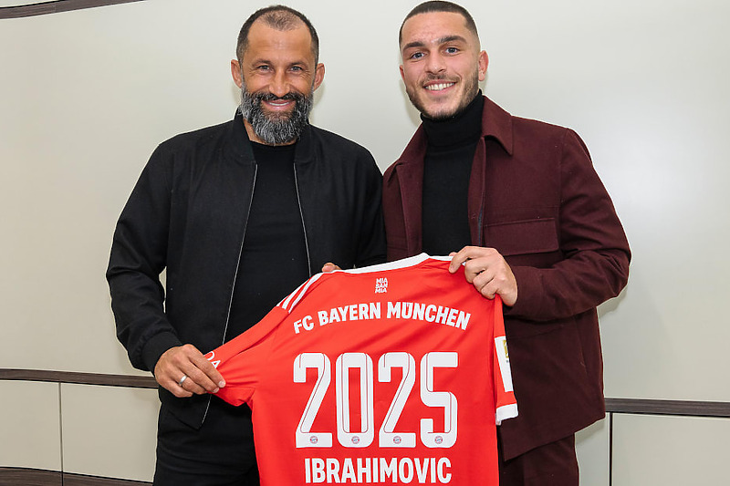 Hasan Salihamidžić i Arijon Ibrahimović (Foto: Bayern)