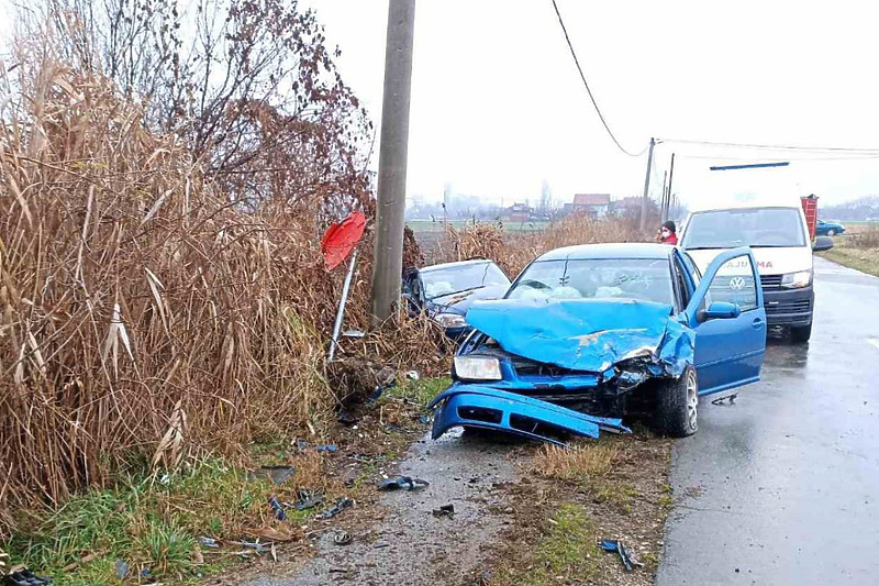 Saobraćajna nesreća kod Bijeljine (Foto: InfoBijeljina)