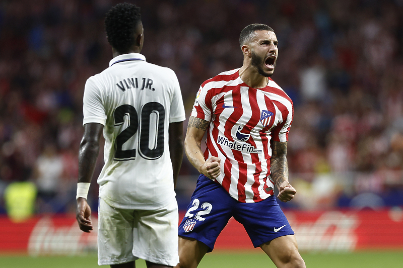 Detalj s posljednjeg meča između Atletico Madrida i Real Madrida (Foto: EPA-EFE)