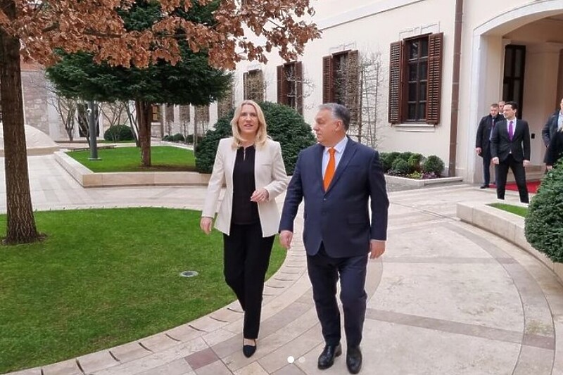 Željka Cvijanović i Viktor Orban (Foto: Instagram)