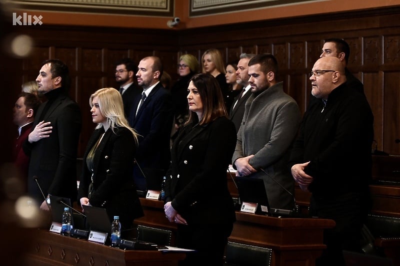 S današnje sjednice Gradskog vijeća Grada Sarajeva (Foto: D. S./Klix.ba)