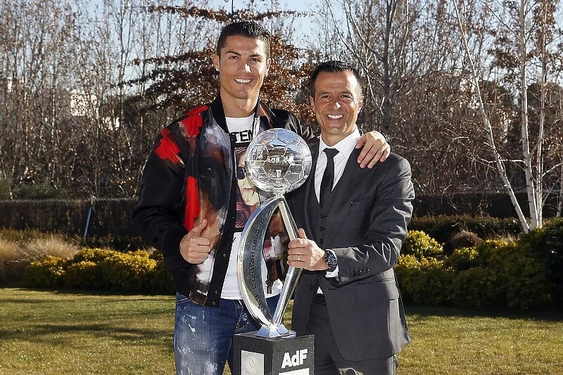 Cristiano Ronaldo i Jorge Mendes (Foto: Instagram)