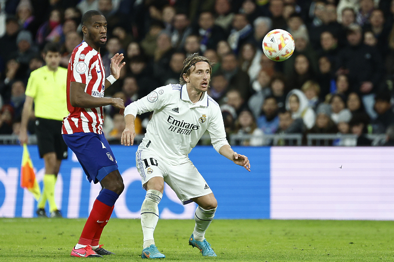 Modrić u akciji protiv Atletica (Foto: EPA-EFE)