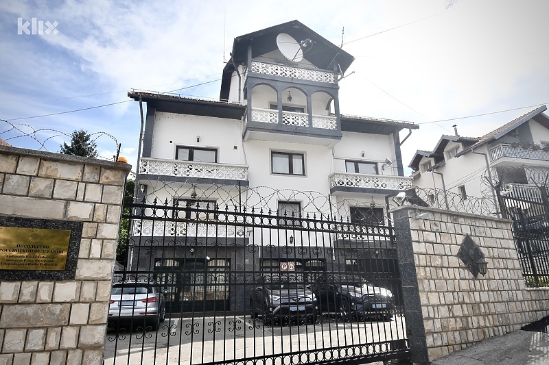 Sjedište ruske ambasade u BiH (Foto: T. S./Klix.ba)