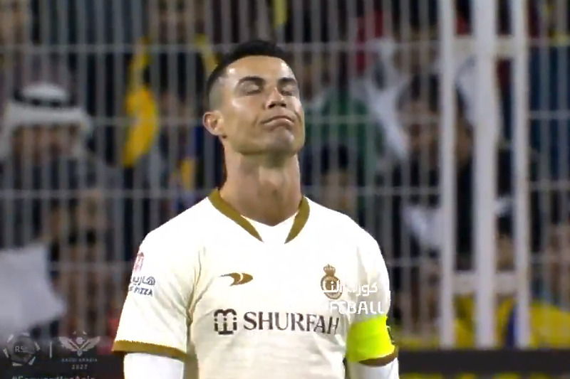 Ronaldo nema ni sreće (Foto: Screenshot)