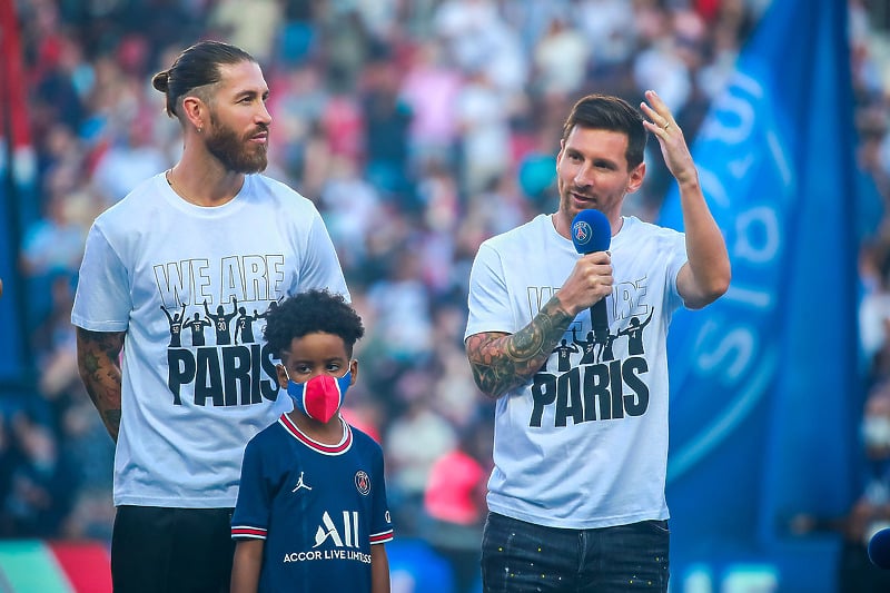 Sergio Ramos i Lionel Messi (Foto: EPA-EFE)