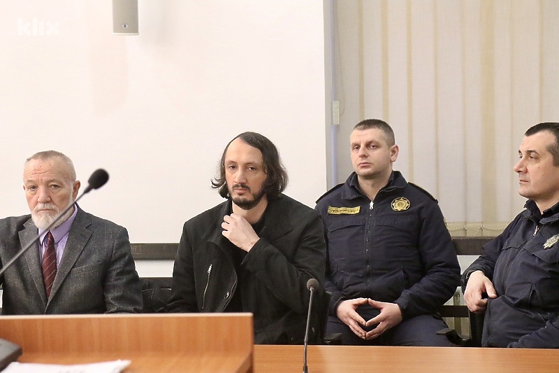 Aleksandar Macan, jedan od optuženih za ubistvo sarajevskih policajaca (Foto: T. S./Klix.ba)