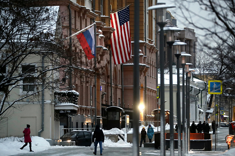 Američka ambasada u Moskvi (Foto: EPA-EFE)