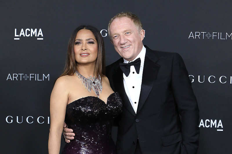 Salma Hayek i njen suprug  Francois-Henri Pinault (Foto: EPA-EFE)