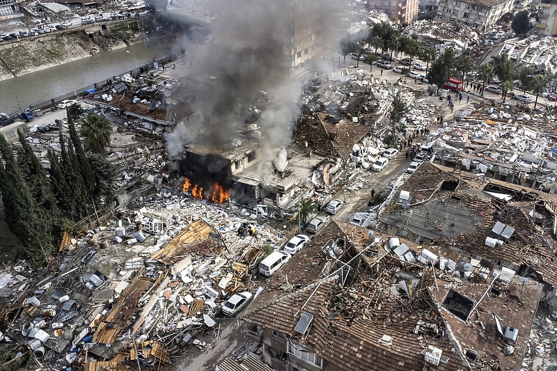 Antakya nakon razornog zemljotresa (Foto: EPA-EFE)