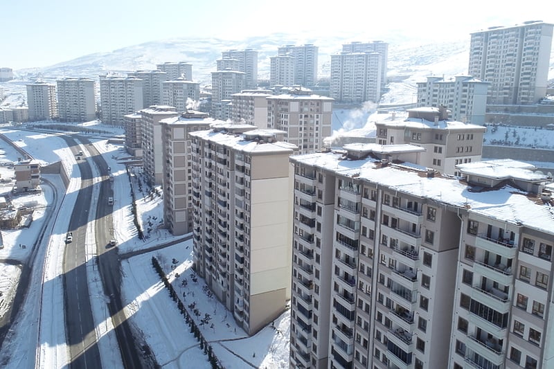 Zgrade socijalnog stanovanja u turskom gradu Malatya (Foto: AA)