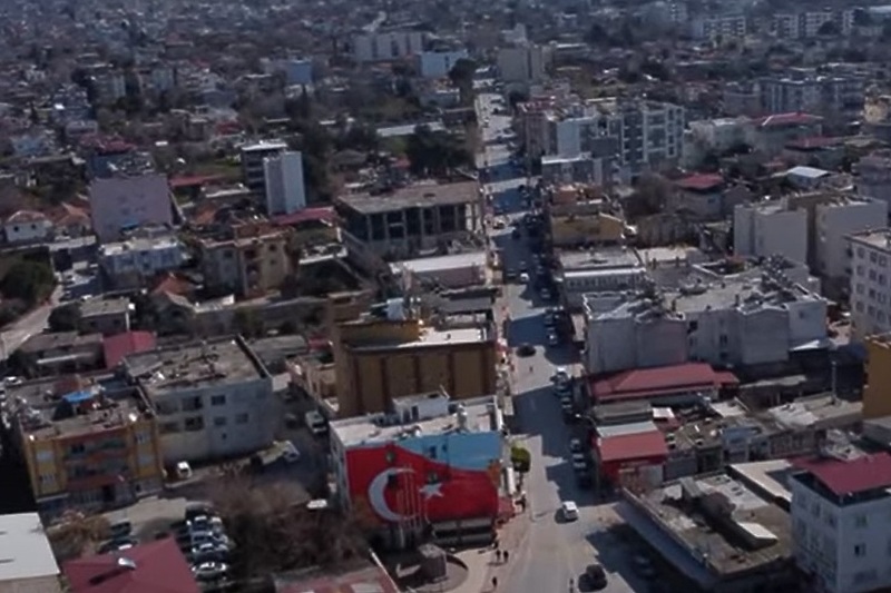Erzin nakon zemljotresa (Screenshot: BBC)