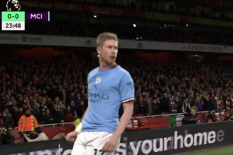 De Bruyne je postigao sjajan gol (Foto: Screenshot)