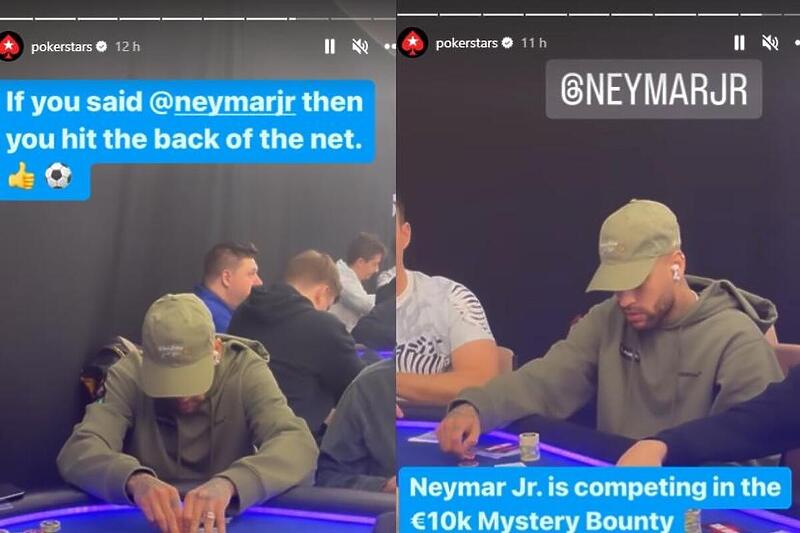 Neymar za pokaraškim stolom (Foto: Twitter)