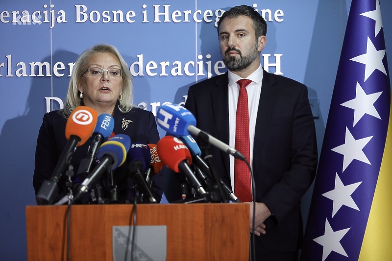 Bradara i Stojanović obavijestili da Lendo nije došao na sastanak o izboru novog  predsjednika FBiH (Foto: I. L./Klix.ba)