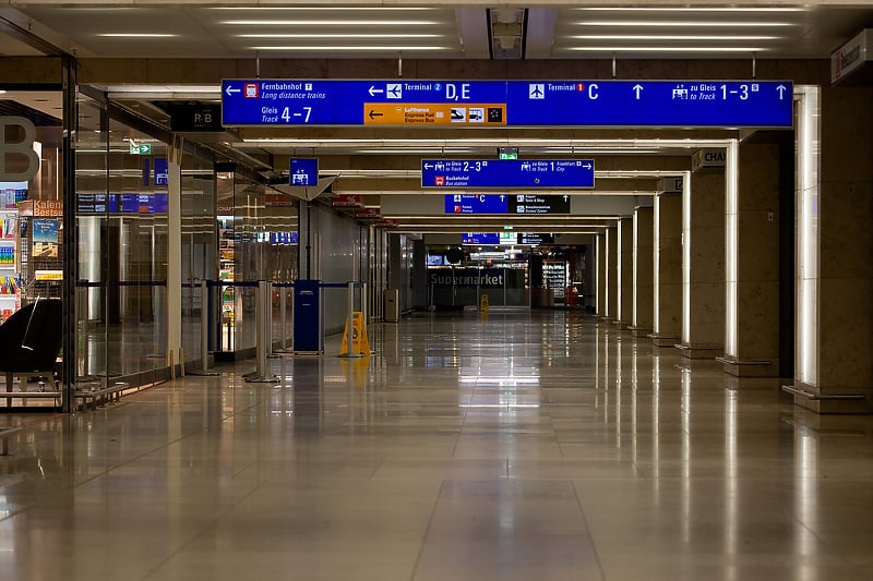 Terminali širom njemačkih aerodroma su prazni (Foto: EPA-EFE)