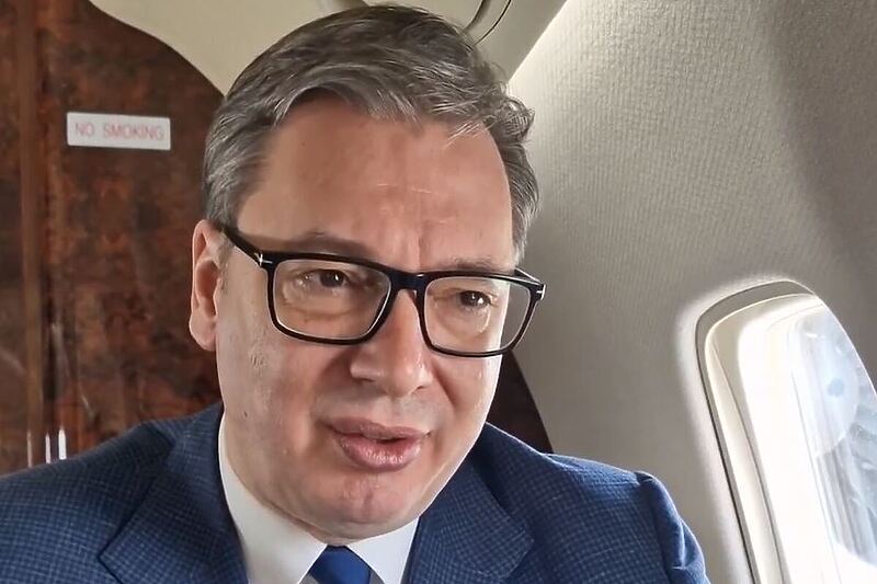 Aleksandar Vučić, predsjednik Srbije (Screenshot: Instagram buducnostsrbijeav)