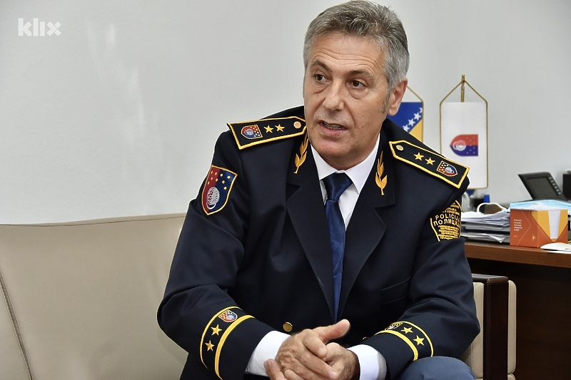 Policijski komesar KS Nusret Selimović (Foto: I. Š./Klix.ba)