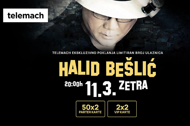 Telemach vas vodi na muzički spektakl Halida Bešlića