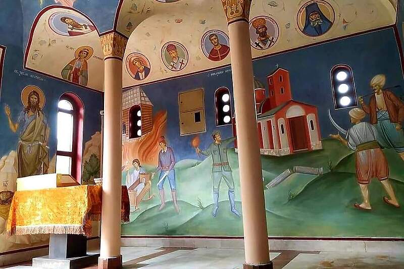 Skandalozan ikonopis u pravoslavnoj crkvi u Crnoj Gori