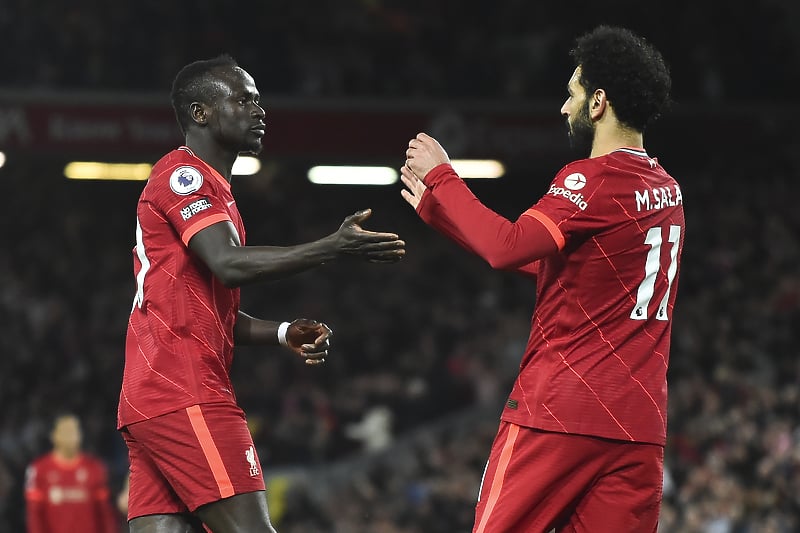 Sadio Mane i Mohamed Salah (Foto: EPA-EFE)