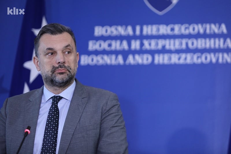 Elmedin Konaković, ministars vanjskih poslova BiH (Foto: I. L./Klix.ba)