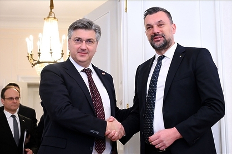 Andrej Plenković i Elmedin Konaković