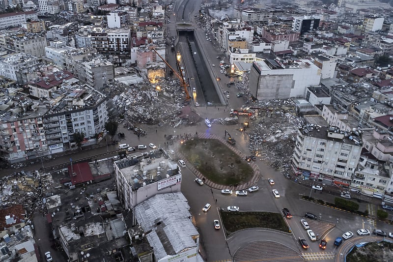 Iskenderun je jedan od turskih gradova koji je teško pogođen nedavnim zemljotresima (Foto: EPA-EFE)