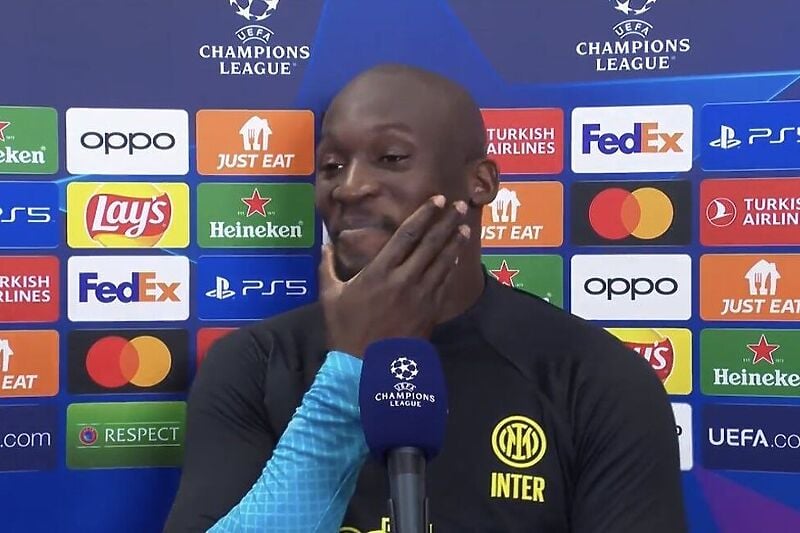 Romelu Lukaku nakon utakmice protiv Porta (Foto: Screenshot)