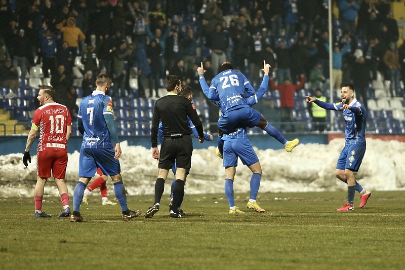 Hodžić je postigao prvijenac nakon povratka u Željezničar (Foto: I. L./Klix.ba)