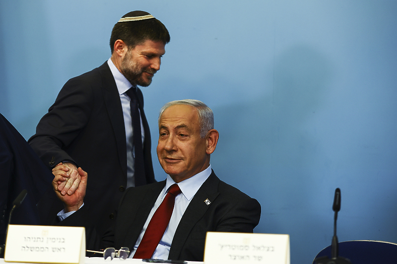 Premijer Netanyahu i ministar Smotrich (Foto: EPA-EFE)