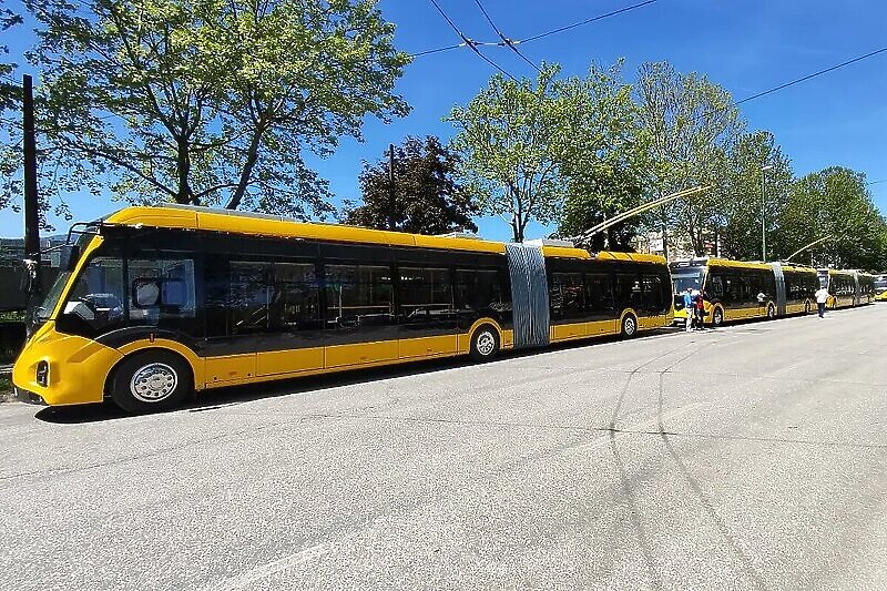 Novi trolejbusi u Sarajevu (Foto: Vlada KS)