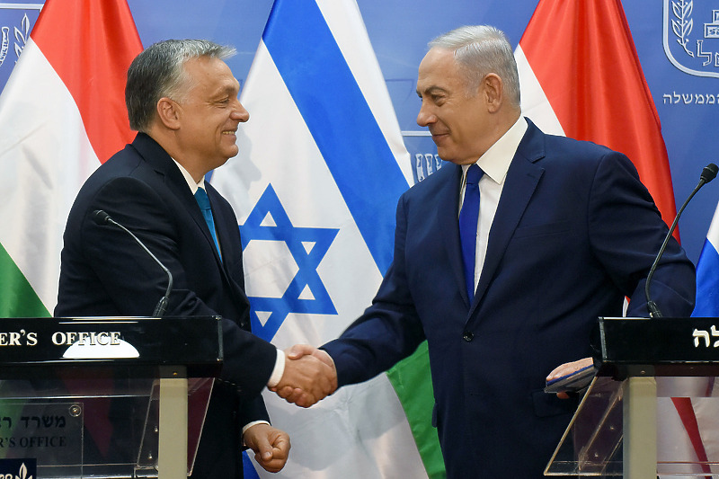 Viktor Orban i Benjamin Netanyahu tokom jednog od ranijih sastanaka (Foto: EPA-EFE)