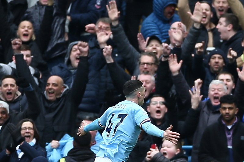 Foden nakon sjajnog gola u 15. minuti (Foto: EPA-EFE)