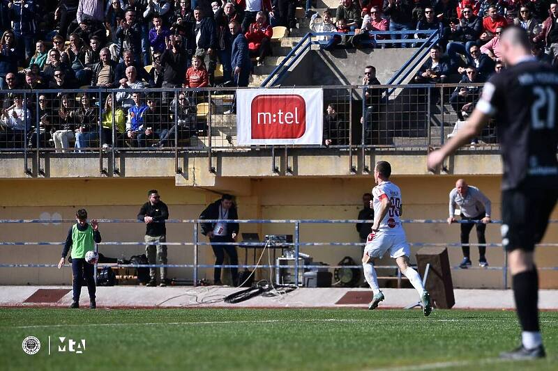 Bilbija slavi vodeći pogodak za Zrinjski (Foto: HŠK Zrinjski)