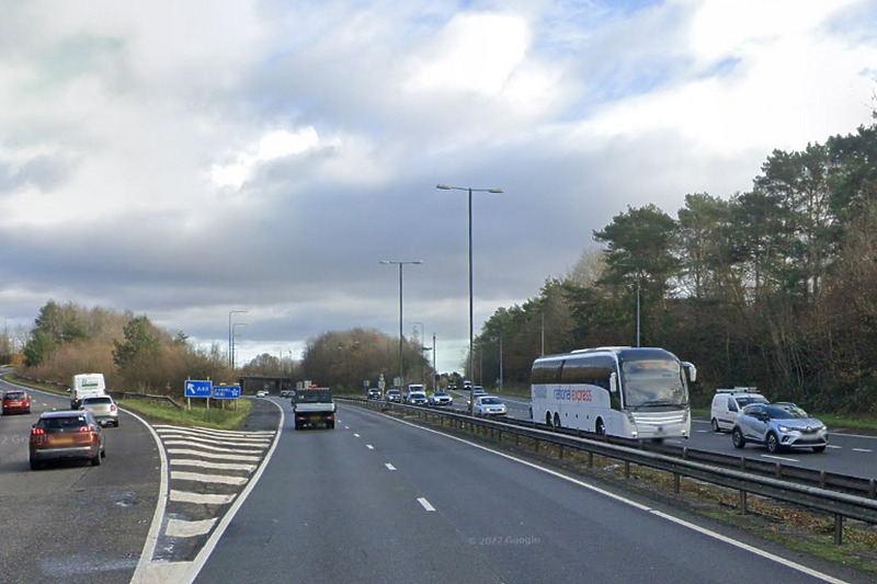 Cesta A48 blizu St. Mellonsa u Cardiffu. Foto: Google