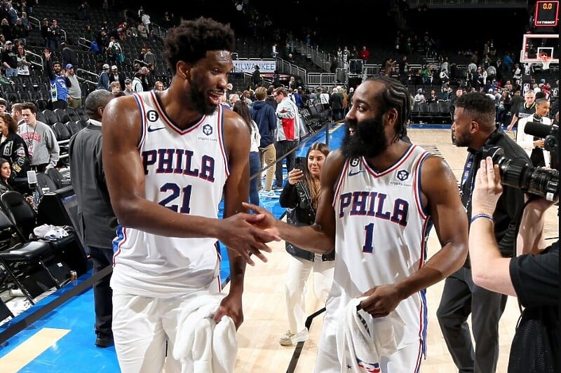 Embiid i Harden (Foto: NBA)