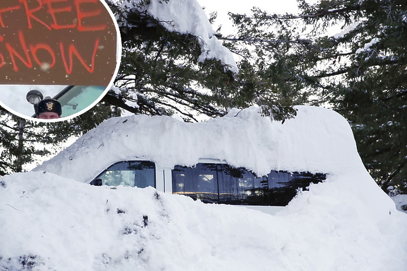 Amerikanci imaju ideju kako da se rješe obilnog snijega (Foto: EPA-EFE)