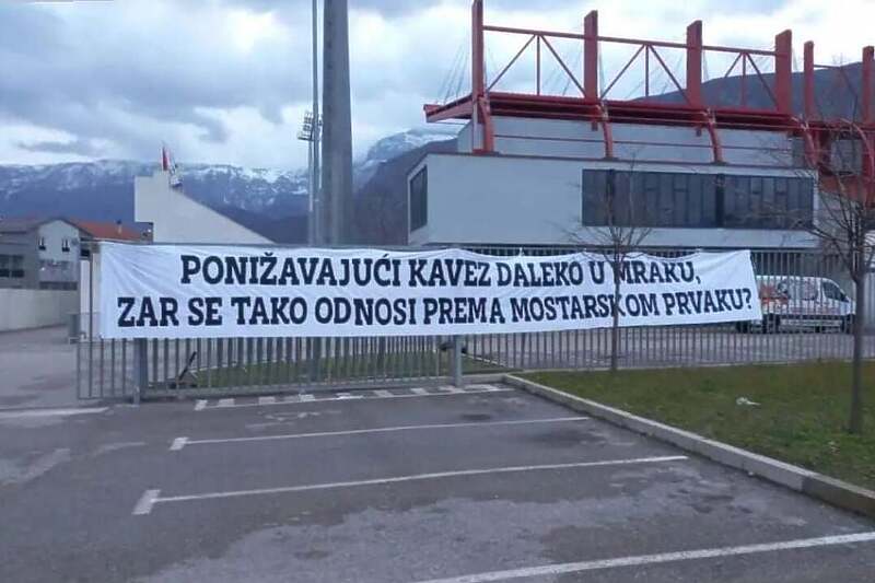 Parola navijača Zrinjskog (Foto: hercegovina.info)