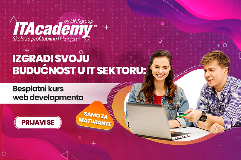 Besplatni kurs web developmenta za maturante