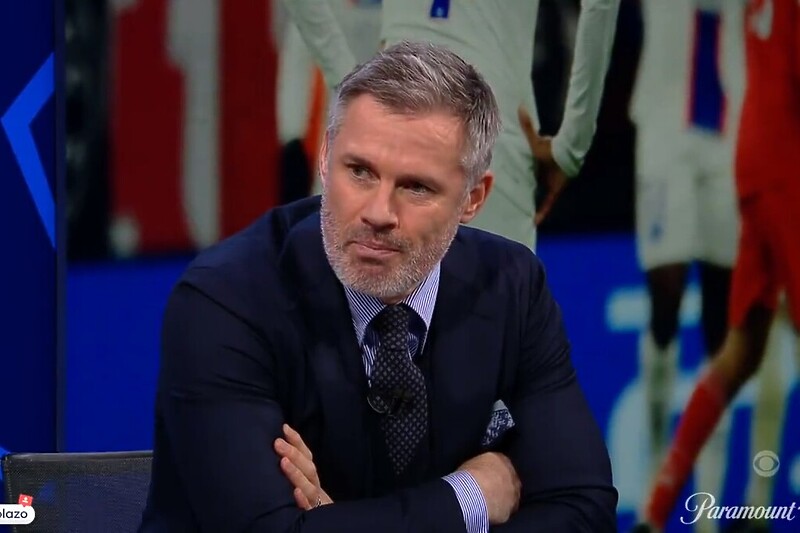 Carragher bez dlake na jeziku (Foto: Screenshot)