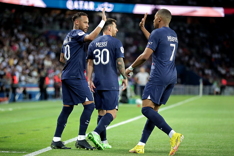 Neymar, Messi i Mbappe (Foto: EPA-EFE)