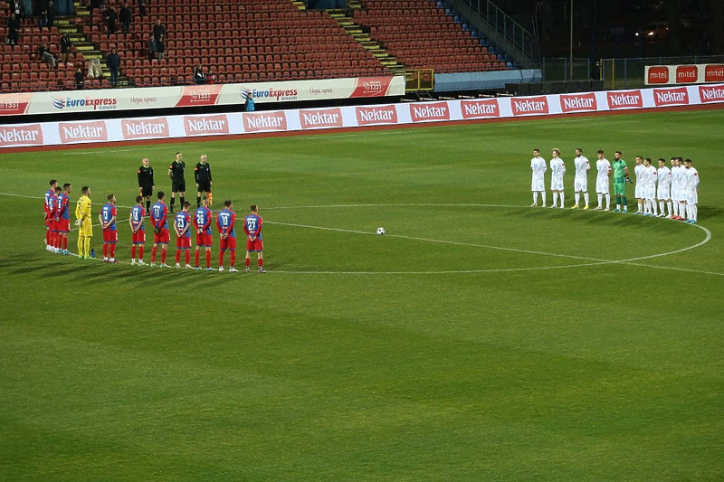 Utakmica je počela minutom šutnje za mladog navijača Borca koji je izgubio bitku (Foto: FK Borac)