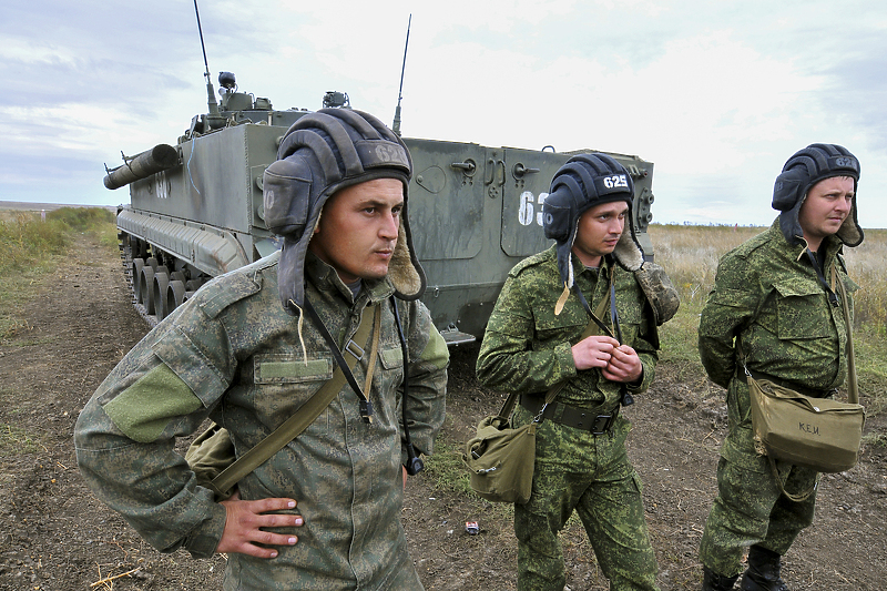 Ruski regruti (Foto: EPA-EFE)