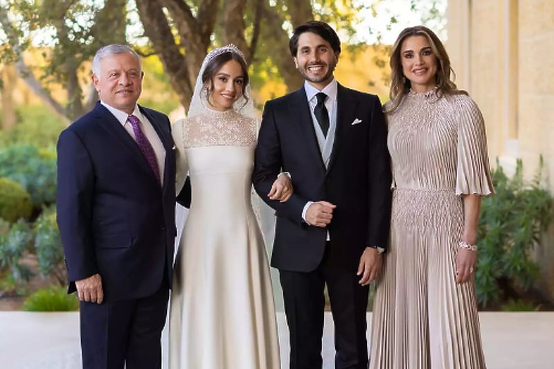 Kralj Abdullah II, princeza Iman, njen suprug Jamal i kraljica Rania (Foto: Instagram)