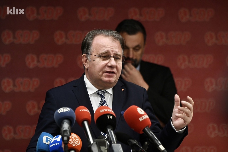 Nermin Nikšić, predsjednik SDP-a (Foto: D. S./Klix.ba)