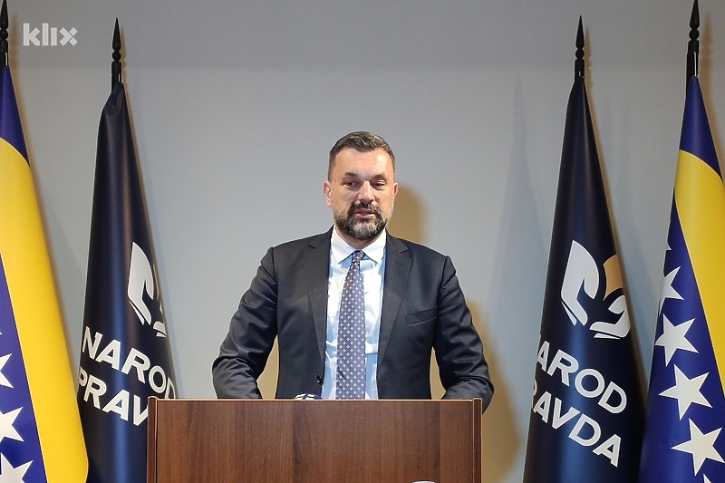 Elmedin Konaković, predsjednik NiP-a i ministar vanjskih poslova (Foto: G. Š./Klix.ba)